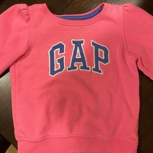 Pink and purple baby gap sweater